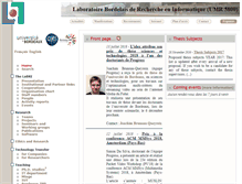 Tablet Screenshot of labri.fr