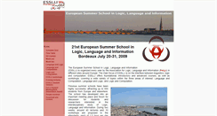 Desktop Screenshot of esslli2009.labri.fr