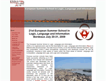 Tablet Screenshot of esslli2009.labri.fr